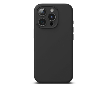 Etui do telefonów Ringke Silicone Magnetic Magsafe do iPhone 16 Pro Max Black 8809961789625